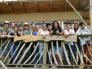 Linda Moskalyk - students from Univ Costa Rica
